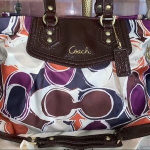 Coach carryall Ashley satchel bag